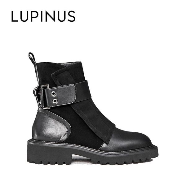 lupinus fashion belt buckle winter women leather boots 2020 new design women boots casual ankle for, Black
lupinus fashion belt buckle winter women leather boots 2020 new design women boots casual ankle for, Black