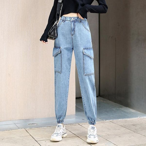 women's jeans women multi-pocket high waist loose harem fashion ladies casual cotton washed blue mom ankle-length denim pants
women's jeans women multi-pocket high waist loose harem fashion ladies casual cotton washed blue mom ankle-length denim pants