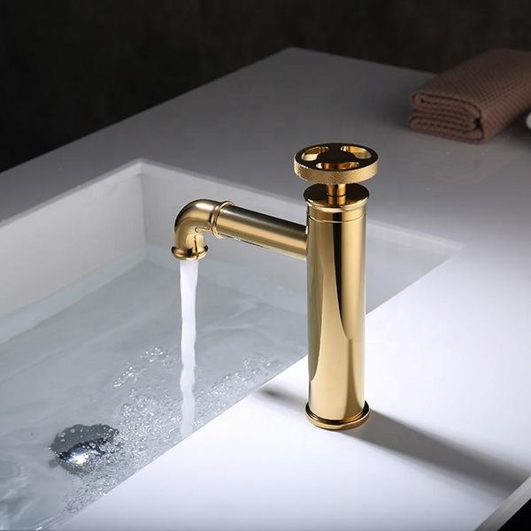 bathroom sink faucets luxury gold brass faucet cold water basin mixer copper tap industrial style
bathroom sink faucets luxury gold brass faucet cold water basin mixer copper tap industrial style