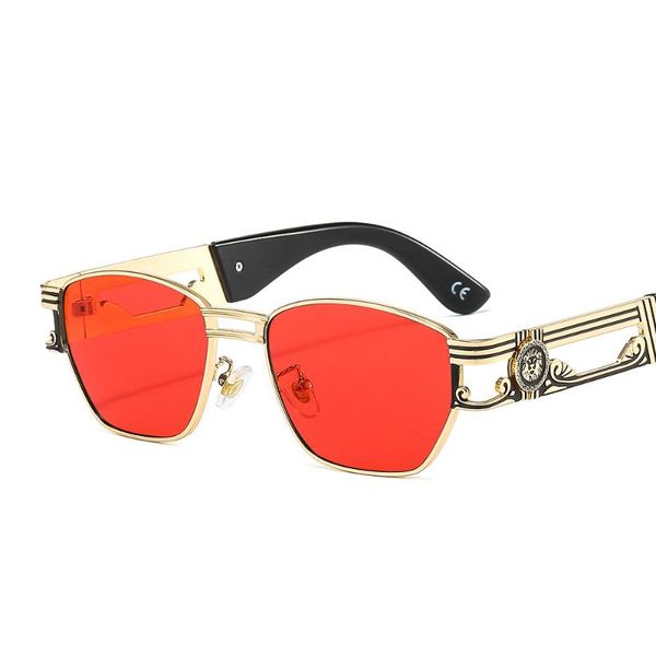 sunglasses luxury lions head women men brand designer cat eye sun glasses female uv400 eyeglasses, White;black
sunglasses luxury lions head women men brand designer cat eye sun glasses female uv400 eyeglasses, White;black