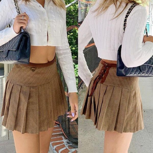 kili fashion pleated skirts for womens preppy style high waist casual mini skirt woman autumn streetwear, Black
kili fashion pleated skirts for womens preppy style high waist casual mini skirt woman autumn streetwear, Black