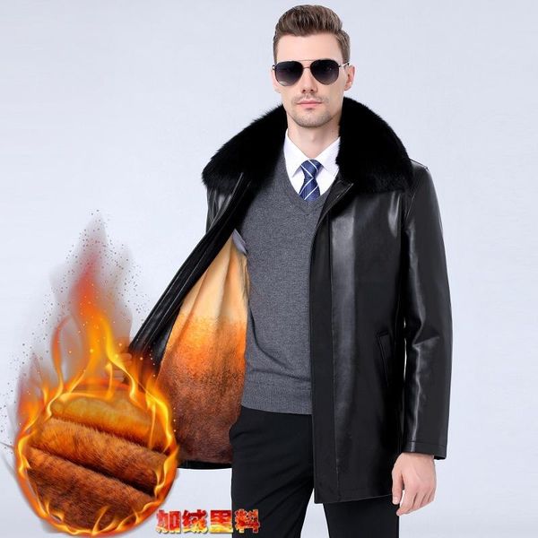 men's leather & faux flowers childe nick take big collar middle-aged winter sheep men in beijing opera golden mink, Black
men's leather & faux flowers childe nick take big collar middle-aged winter sheep men in beijing opera golden mink, Black