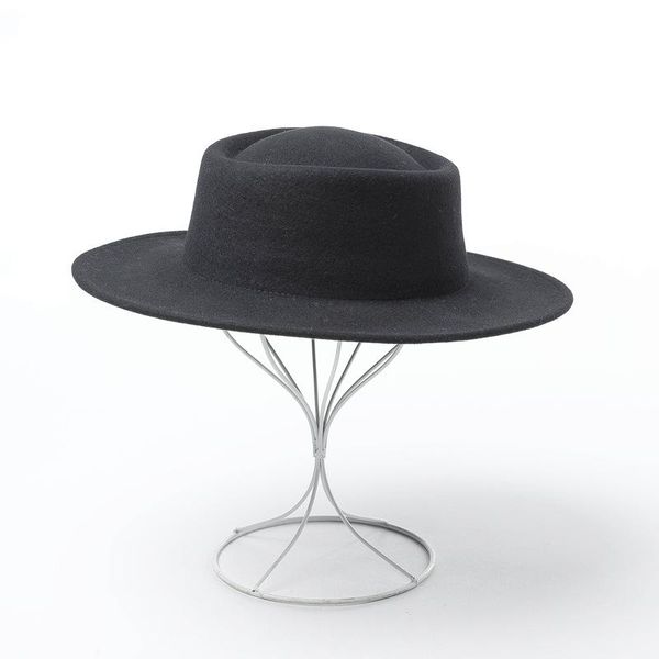 wide brim hats autumn and winter flat wool hat fashion for woman mens fedora cap felt, Blue;gray
wide brim hats autumn and winter flat wool hat fashion for woman mens fedora cap felt, Blue;gray