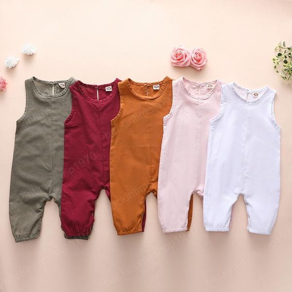 kids clothes girls boys sleeveless solid color romper newborn infant jumpsuits 2021 summer fashion baby climbing clothes, Blue
kids clothes girls boys sleeveless solid color romper newborn infant jumpsuits 2021 summer fashion baby climbing clothes, Blue