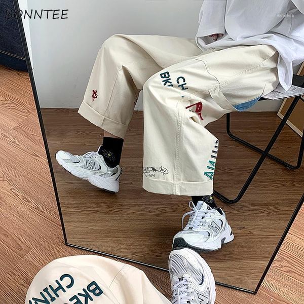 men casual pants simple graffiti print hipster fashion streetwear ankle-length all-match daily pockets ulzzang male students1, Black
men casual pants simple graffiti print hipster fashion streetwear ankle-length all-match daily pockets ulzzang male students1, Black