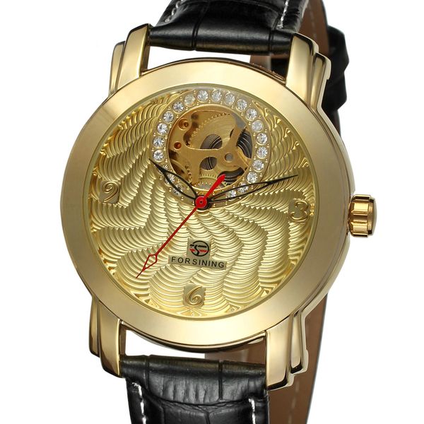 fsg009m3g1 box men's gift new black watch with wrist automatic leather genuine forsining strap brand shipping jwdev, Slivery;brown 
fsg009m3g1 box men's gift new black watch with wrist automatic leather genuine forsining strap brand shipping jwdev, Slivery;brown