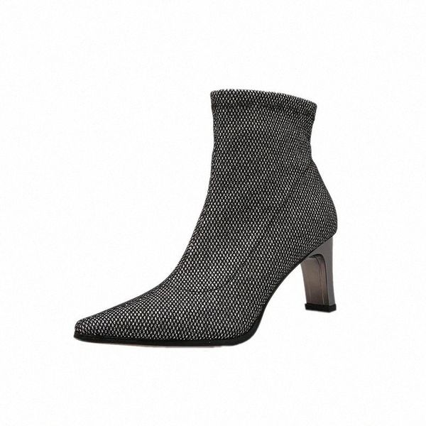2019 women ankle boots square high heel all match pointed toe winter boots elegant sock women shoes big size 35-39 #rs88, Black
2019 women ankle boots square high heel all match pointed toe winter boots elegant sock women shoes big size 35-39 #rs88, Black