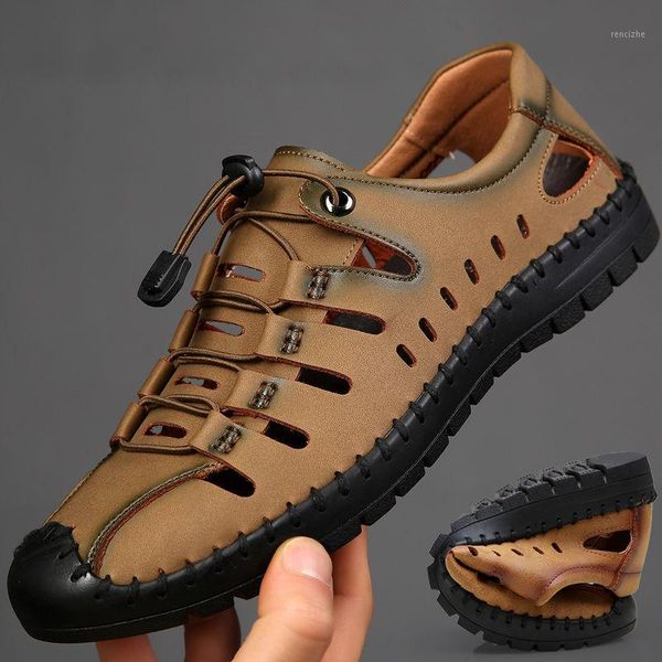 sandals classic black soft men shoes covered toes summer beach leather flat big size breathable non slip fashion1
sandals classic black soft men shoes covered toes summer beach leather flat big size breathable non slip fashion1