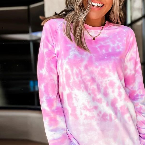 fashion tie dye print blouse shirt loose o neck casual autumn winter ladies female women long sleeve blusas pullover, White
fashion tie dye print blouse shirt loose o neck casual autumn winter ladies female women long sleeve blusas pullover, White