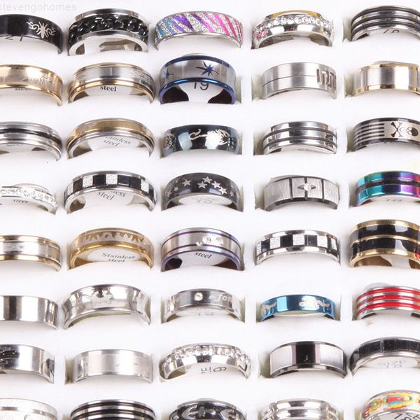steel wholesale stainless fashion mixed lots party rings weeding ring random style jewelry, Silver
steel wholesale stainless fashion mixed lots party rings weeding ring random style jewelry, Silver