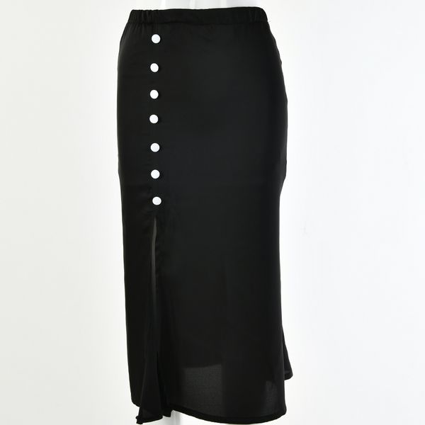 2021 new fashion button hip long sharing fairdas mujer mod of summer women irregular skirt l831, Black
2021 new fashion button hip long sharing fairdas mujer mod of summer women irregular skirt l831, Black