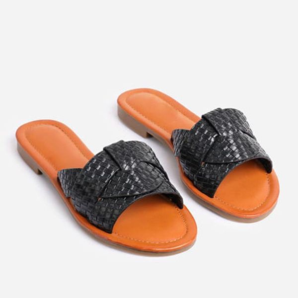 slippers summer women outdoor slides open toe flat casual shoes leisure sandal slip on female beach flip flops plus size 35-421, Black
slippers summer women outdoor slides open toe flat casual shoes leisure sandal slip on female beach flip flops plus size 35-421, Black