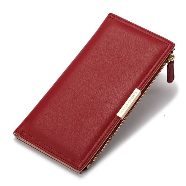 luxury wallets long zipper phone coin pocket ladies clutch purse women leather card holder money bag, Red;black
luxury wallets long zipper phone coin pocket ladies clutch purse women leather card holder money bag, Red;black