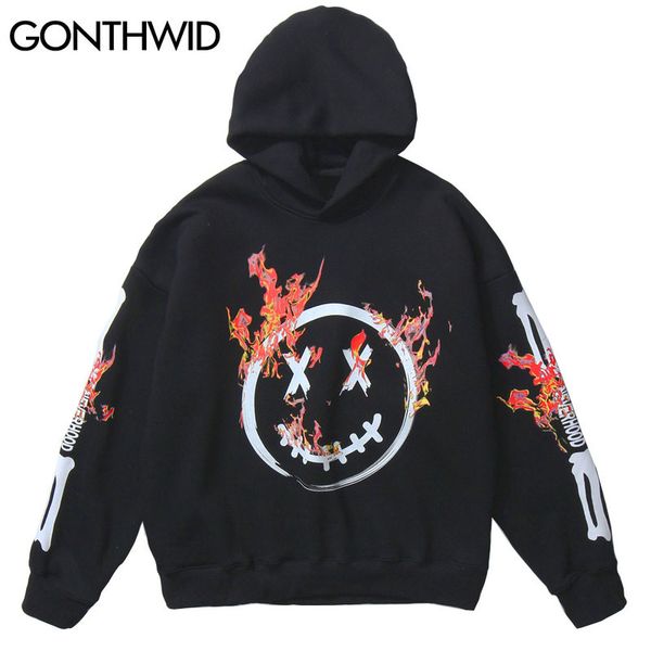 fire flame smile face print hoodies sweatshirts streetwear hip hop casual fleece hooded sweat shirts mens fashion, Black
fire flame smile face print hoodies sweatshirts streetwear hip hop casual fleece hooded sweat shirts mens fashion, Black