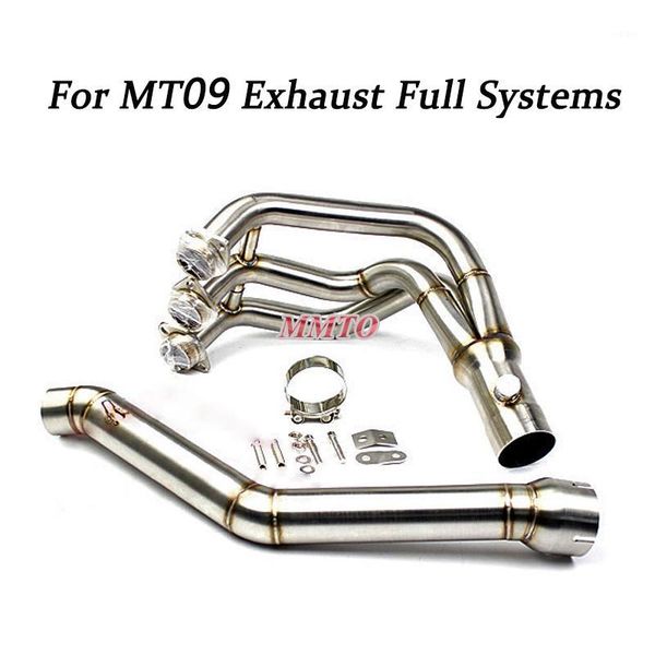 for yzf mt09 fz09 exhaust slip on motorcycle full systems front pipe modified tube stainless steel 51mm mt-09 fz-09 2014-20201
for yzf mt09 fz09 exhaust slip on motorcycle full systems front pipe modified tube stainless steel 51mm mt-09 fz-09 2014-20201