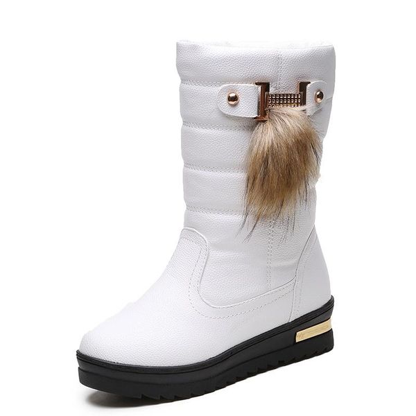 2020 new snow boots women's mid-tube warm and thick casual student boots all-match waterproof non-slip student cotton shoes, Black
2020 new snow boots women's mid-tube warm and thick casual student boots all-match waterproof non-slip student cotton shoes, Black
