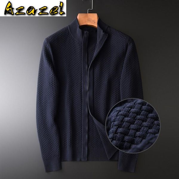 azazel 100% cotton sweater men luxury 3d jacquard fabric stand collar sweater male fashion zipper knitted sweaters man plus size, White;black
azazel 100% cotton sweater men luxury 3d jacquard fabric stand collar sweater male fashion zipper knitted sweaters man plus size, White;black