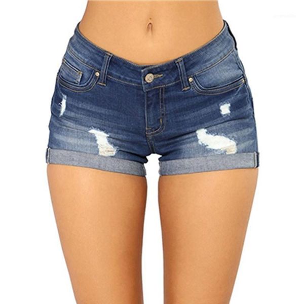 summer new women's denim shorts cotton flanging pants tide low waist jeans hole ripped denim casual skinny stretch jeans1, Blue
summer new women's denim shorts cotton flanging pants tide low waist jeans hole ripped denim casual skinny stretch jeans1, Blue