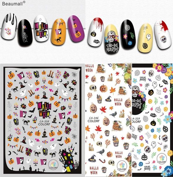 halloween nails art manicure back glue decal decorations nail sticker for nails tips beauty, Black
halloween nails art manicure back glue decal decorations nail sticker for nails tips beauty, Black