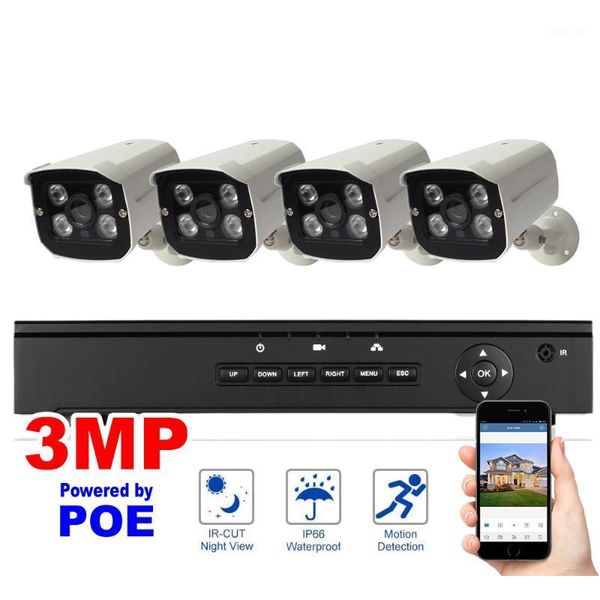 4ch 3mp poe security system h.265 poe nvr kit 48v cctv camera system outdoor ip camera night vision 2tb hdd1
4ch 3mp poe security system h.265 poe nvr kit 48v cctv camera system outdoor ip camera night vision 2tb hdd1