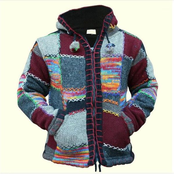 men's sweaters winter fashion men cotton splicing long sleeve zipper hooded sweater british style vintage casual loose kniting outerwea, White;black
men's sweaters winter fashion men cotton splicing long sleeve zipper hooded sweater british style vintage casual loose kniting outerwea, White;black