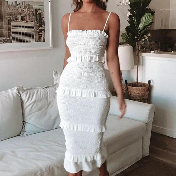 monerffi bodycon slim long dress women 2020 spaghetti strap twist summer dress party female ruffles dresses vestidos plus size1, Black;gray
monerffi bodycon slim long dress women 2020 spaghetti strap twist summer dress party female ruffles dresses vestidos plus size1, Black;gray