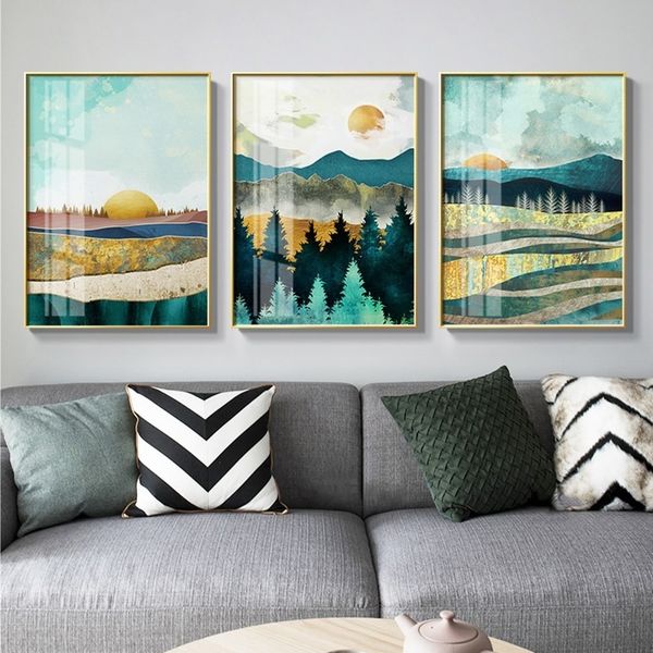 3 panels modern nordic sunrise sunset landscape oil painting canvas posters prints wall art pictures for living room home decoration
3 panels modern nordic sunrise sunset landscape oil painting canvas posters prints wall art pictures for living room home decoration