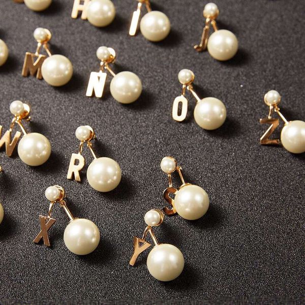 Hot Brand Fashion Jewelry For Women Big Pearl 26 Letter Earrings One Pcs Party Jewelry Hyperbole Design Earrings Diy Earrings J190721
Hot Brand Fashion Jewelry For Women Big Pearl 26 Letter Earrings One Pcs Party Jewelry Hyperbole Design Earrings Diy Earrings J190721