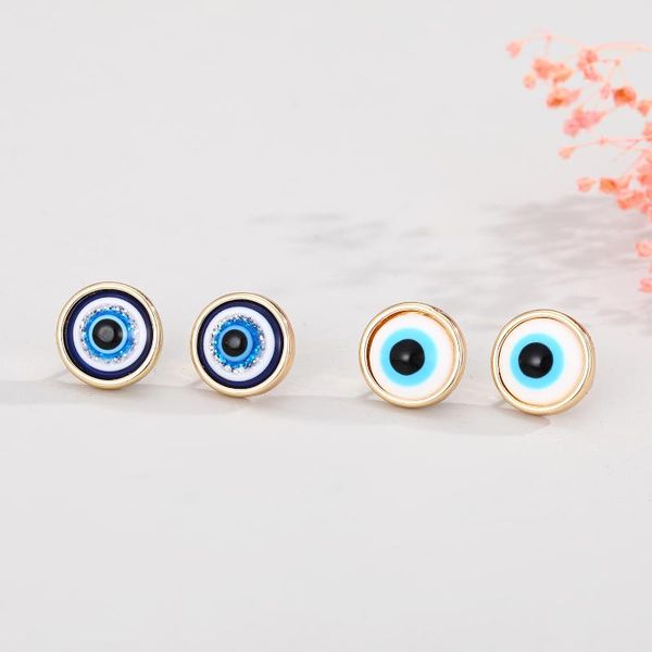 stud minimalist cute small round evil eye earrings simple turkey piercing earring for women men jewelry accessories, Golden;silver
stud minimalist cute small round evil eye earrings simple turkey piercing earring for women men jewelry accessories, Golden;silver