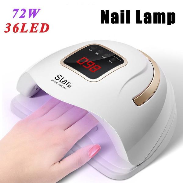 новый профессиональный 72w сушилка для ногтей 36 шт uv led лампы для ногтей с таймером смарт жк-дисплей для быстрого высыхания все гель поль
новый профессиональный 72w сушилка для ногтей 36 шт uv led лампы для ногтей с таймером смарт жк-дисплей для быстрого высыхания все гель поль