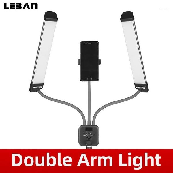 ambitful 3000k-6000k 40w double arms fill led light long strips led light + lcd screen for p studio live broadcast1
ambitful 3000k-6000k 40w double arms fill led light long strips led light + lcd screen for p studio live broadcast1