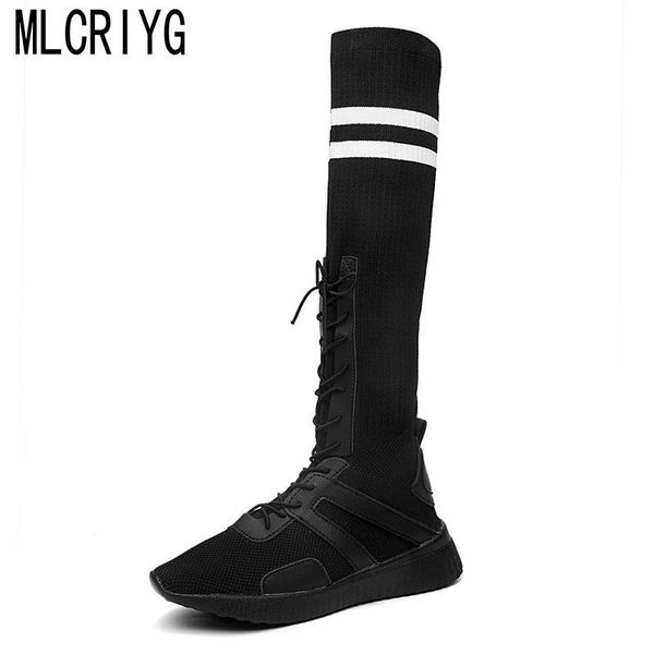 размер 35-40 2020 новых женщин сапоги осень плоские каблуки нашивки обувь женщина круглый toe женский свитер над коленом кроссовки, Black
размер 35-40 2020 новых женщин сапоги осень плоские каблуки нашивки обувь женщина круглый toe женский свитер над коленом кроссовки, Black