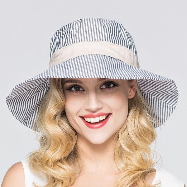 women summer cotton hats 2020 wide brim floppy bucket hat fashion uv visors girls casual beach sunhat blue adjustable b-7361, Blue;gray
women summer cotton hats 2020 wide brim floppy bucket hat fashion uv visors girls casual beach sunhat blue adjustable b-7361, Blue;gray