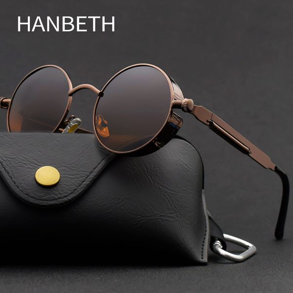 classic gothic steampunk sunglasses polarized men women brand designer vintage round metal frame sun glasses uv400, Blue;gray
classic gothic steampunk sunglasses polarized men women brand designer vintage round metal frame sun glasses uv400, Blue;gray