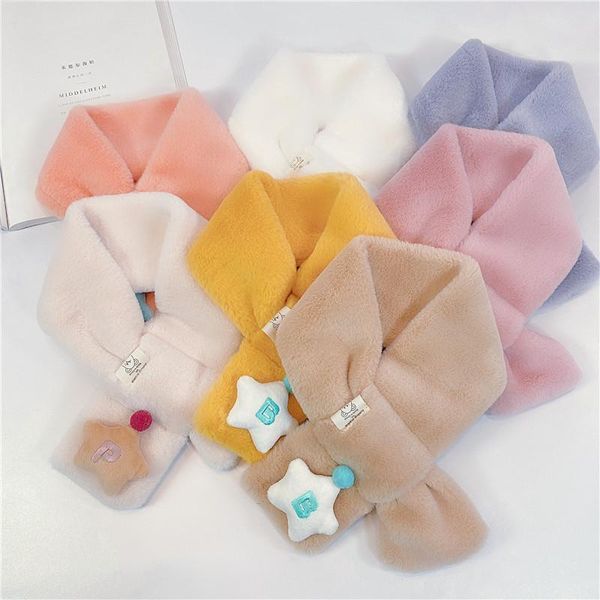 scarves winter korean boys and girls plush children's scarf five star wool cross neck baby warm wholesale, Blue;gray
scarves winter korean boys and girls plush children's scarf five star wool cross neck baby warm wholesale, Blue;gray