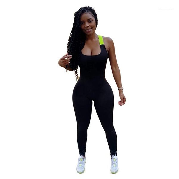 women's jumpsuits & rompers patchwork bandage skinny long jumpsuit womens backless one piece romper party club overalls1, Black;white
women's jumpsuits & rompers patchwork bandage skinny long jumpsuit womens backless one piece romper party club overalls1, Black;white