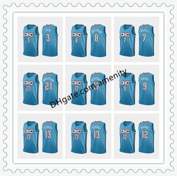 men thunder oklahoma city 12 adams 3 paul 0 westbrook 13 george basketball jerseys steven chris paul russell blue city jersey, Black
men thunder oklahoma city 12 adams 3 paul 0 westbrook 13 george basketball jerseys steven chris paul russell blue city jersey, Black