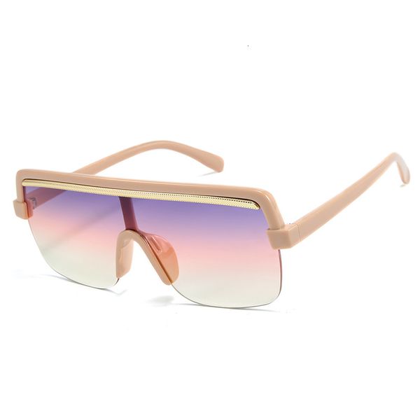 2021 new luxury semi rimless sunglasses women one piece sun glasses oversize uv400 shades for summer outdoor oculos gafas s8077df, White;black
2021 new luxury semi rimless sunglasses women one piece sun glasses oversize uv400 shades for summer outdoor oculos gafas s8077df, White;black