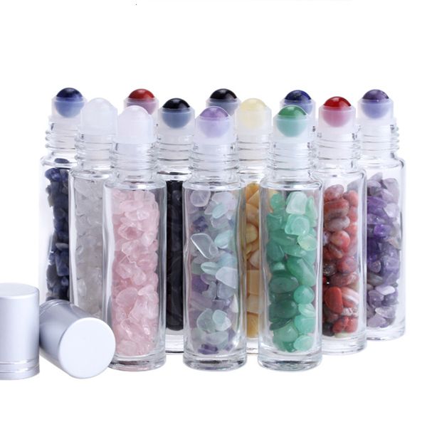 natural gemstone essential roller ball clear perfumes oil liquids roll on bottles with crystal chips 10ml
natural gemstone essential roller ball clear perfumes oil liquids roll on bottles with crystal chips 10ml