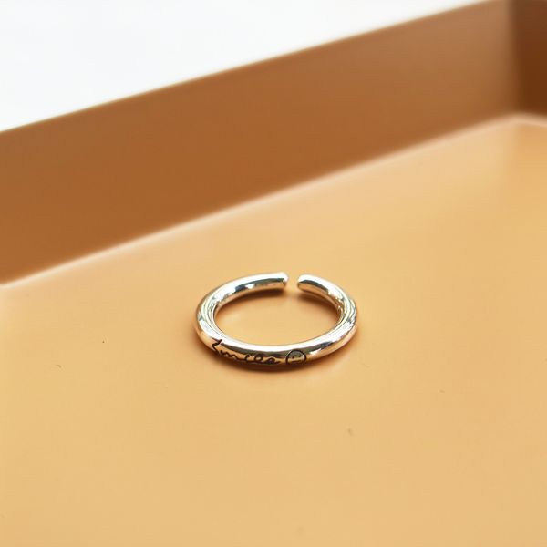 silver jewelry fashion trend s925 sterling silver smile ring vintage french ring ing, Red;brown
silver jewelry fashion trend s925 sterling silver smile ring vintage french ring ing, Red;brown