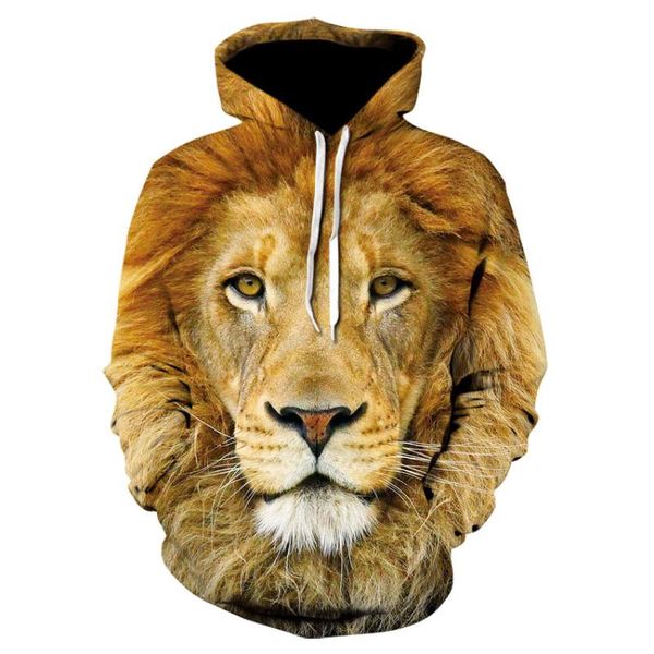 brand lion men women hoodies quality 3d printed male hoodie funny animal pullover hooded streetwear hoodie sweatshirt, Black 
brand lion men women hoodies quality 3d printed male hoodie funny animal pullover hooded streetwear hoodie sweatshirt, Black