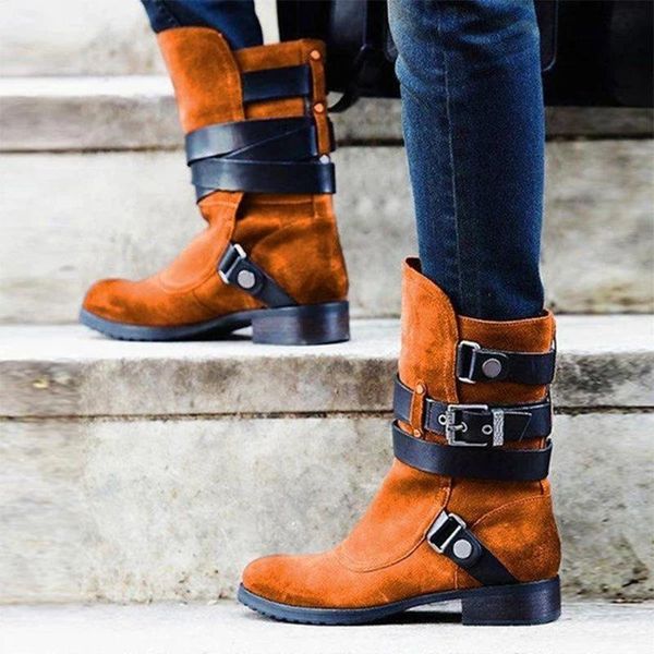women's leather boots round toe big size shoes woman booties ladies low heels booties boots-women luxury designer mid, Black
women's leather boots round toe big size shoes woman booties ladies low heels booties boots-women luxury designer mid, Black