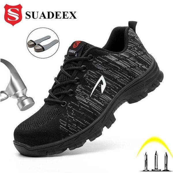 suadeex s1p men women safety anti-smashing steel toe work indestructible shoes working boots plug size 35-46 y200915, Black;brown
suadeex s1p men women safety anti-smashing steel toe work indestructible shoes working boots plug size 35-46 y200915, Black;brown