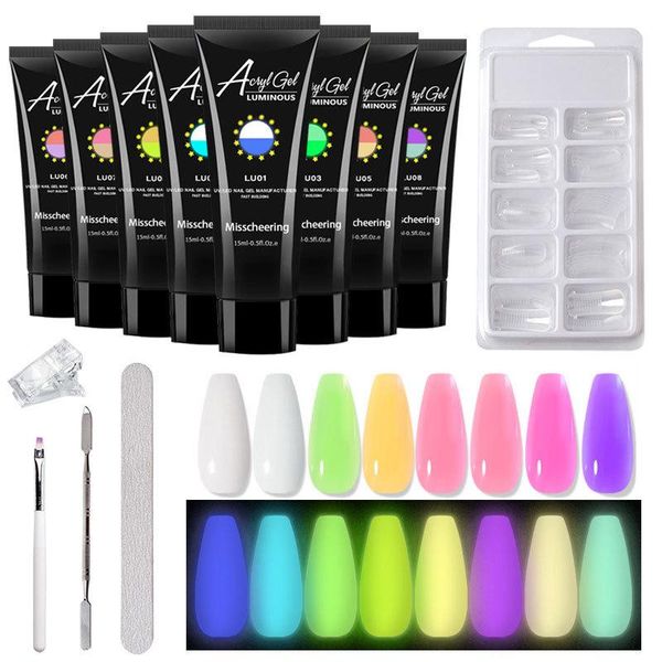 6pcs nail art set nail luminous extension glue crystal ptherapy gel piece file dead skin push manicure tools kit tslm1, Red;pink
6pcs nail art set nail luminous extension glue crystal ptherapy gel piece file dead skin push manicure tools kit tslm1, Red;pink