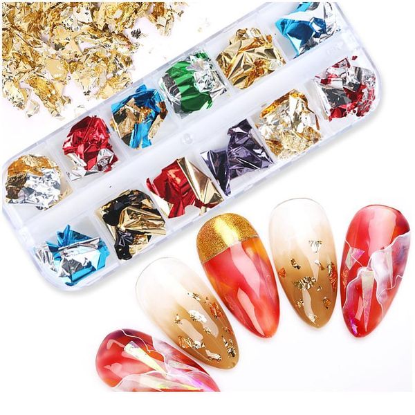 1 box gold/silver foil colorful bronze stickers nail art metal foil full cover nails transfer paper decoration di jllvqs, Silver;gold
1 box gold/silver foil colorful bronze stickers nail art metal foil full cover nails transfer paper decoration di jllvqs, Silver;gold