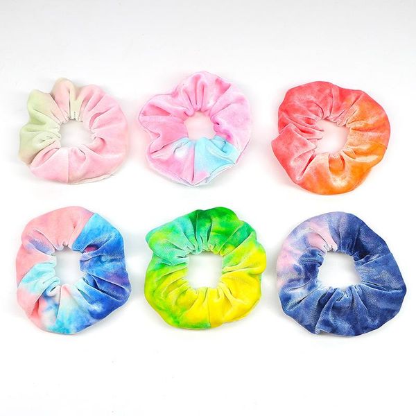 2019 new rainbow soft velvet scrunchies tie-dye hair ring rubber band elastic hair bands rope ties women girl hair accessories
2019 new rainbow soft velvet scrunchies tie-dye hair ring rubber band elastic hair bands rope ties women girl hair accessories