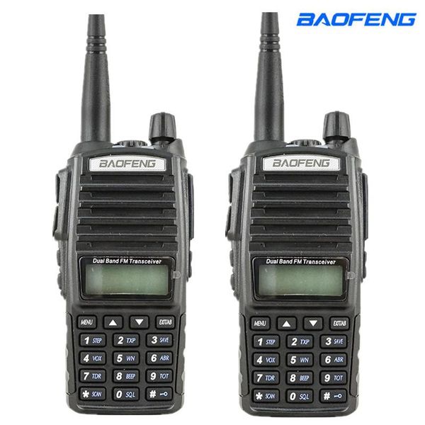 2PCS Baofeng UV-82 5W/8W 10KM Long Range Powerful Walkie Talkie Portable CB vhf/uhf ptwo way Radio Amador UV82
2PCS Baofeng UV-82 5W/8W 10KM Long Range Powerful Walkie Talkie Portable CB vhf/uhf ptwo way Radio Amador UV82