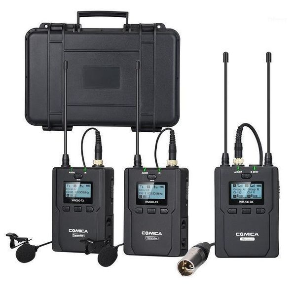 microphones wireless lavalier microphone system, comica cvm-wm200 uhf lapel mic for dslr camera, xlr camcorders video recording1
microphones wireless lavalier microphone system, comica cvm-wm200 uhf lapel mic for dslr camera, xlr camcorders video recording1