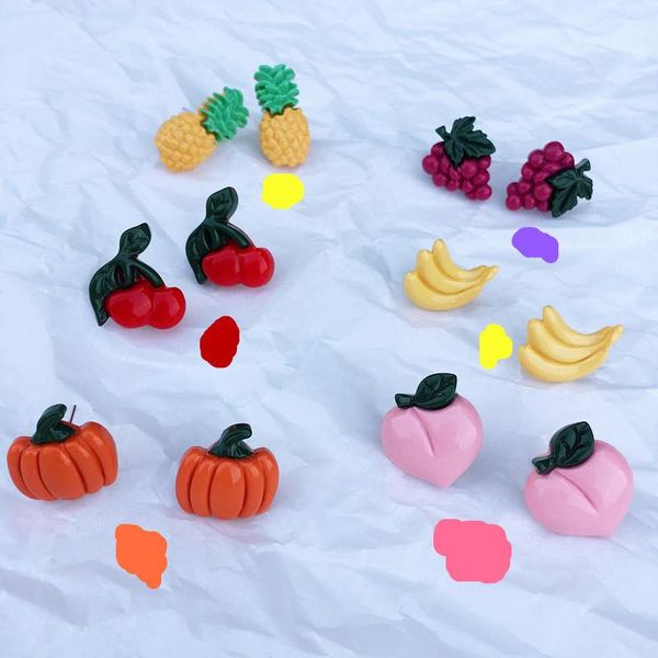 stud 2021 trend christmas earrings for women acrylic lovely fruit peach banana summer ear unusual gift the year, Golden;silver
stud 2021 trend christmas earrings for women acrylic lovely fruit peach banana summer ear unusual gift the year, Golden;silver