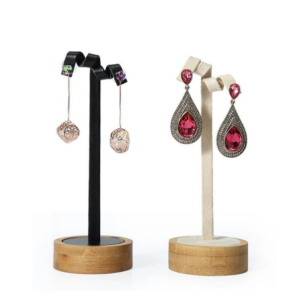 bamboo wood earrings display holder drop earrings stud display showcase jewelry rack, Pink;blue
bamboo wood earrings display holder drop earrings stud display showcase jewelry rack, Pink;blue